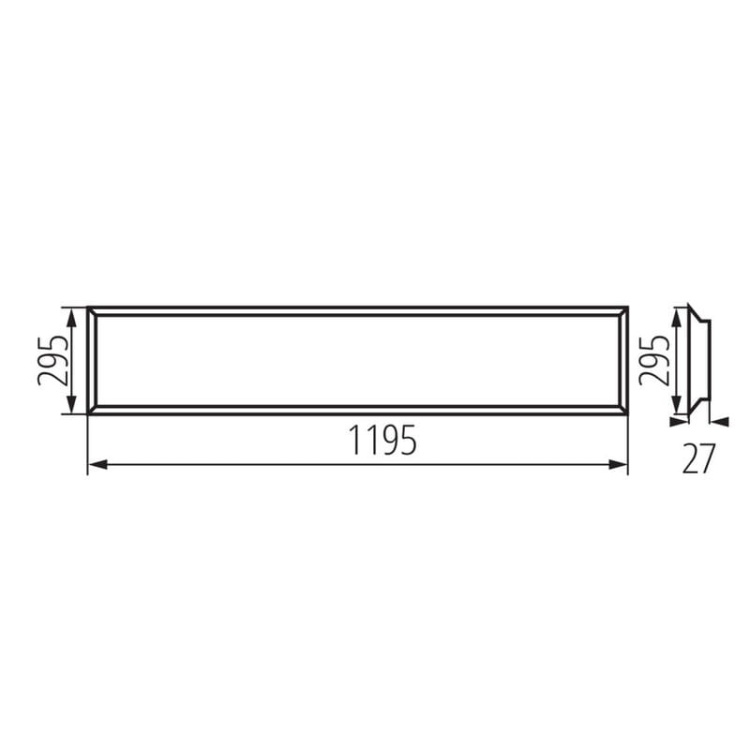 Panel LED BLINGO 38W 4560lm 4000K 120x30 biała ramka Kanlux 37177 wymiary.jpg