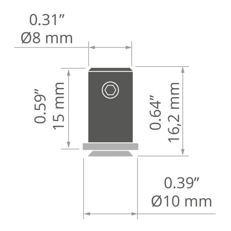 Zawieszka FI-8-LIN-MR C28172L07 czarna KLUŚ wymiary.jpg