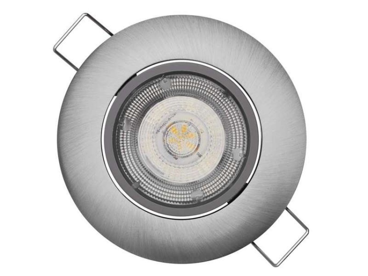 Oprawa punktowa LED 5W EXC. biała neutralna obudowa srebrna EMOS