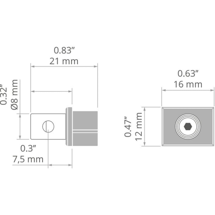 Zaślepka PDS-4-ALU przewodnikowa C28257C02 szara KLUŚ wymiary.jpg