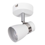 Spot 1-punktowy regulowany ENALI GU10 10W okrągły biały Kanlux.jpg