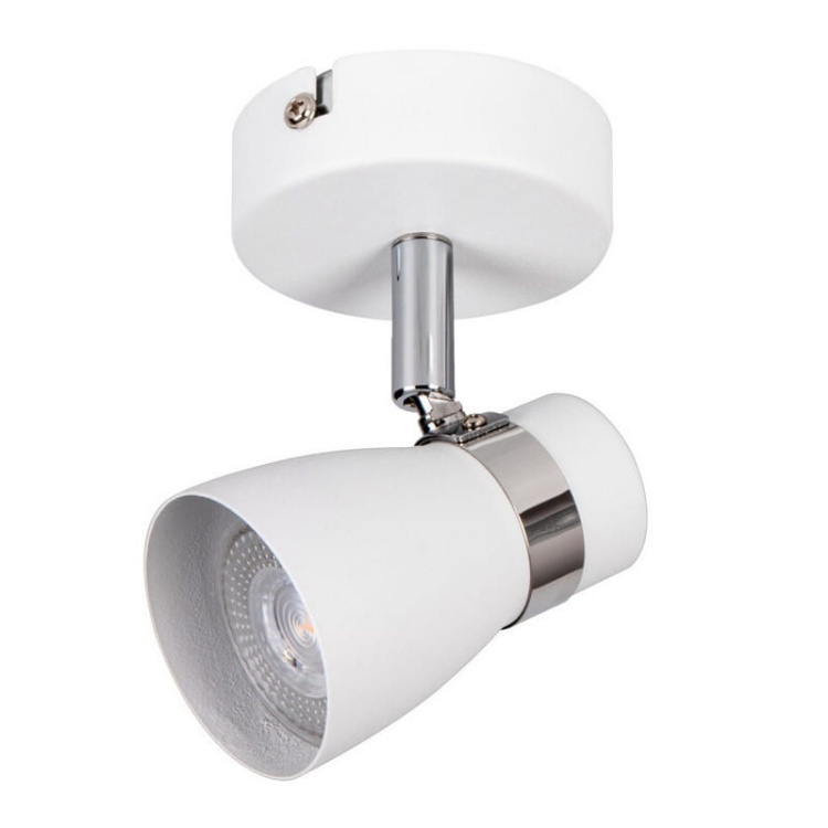 Spot 1-punktowy regulowany ENALI GU10 10W okrągły biały Kanlux.jpg