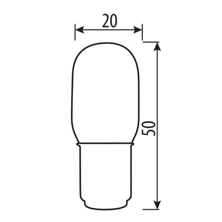 Żarówka specjalna do maszyn do szycia BA15 15W 230V GTV wymiary.jpg