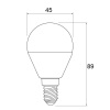 Żarówka LED E14 B45 8=55W 720lm 3000K b. ciepła 230V 160° GTV wymiary.jpg