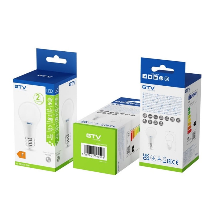Żarówka LED E27 A60 9.5=66W 900lm 4000K b. neutralna 230V 220° GTV opakowanie.jpg