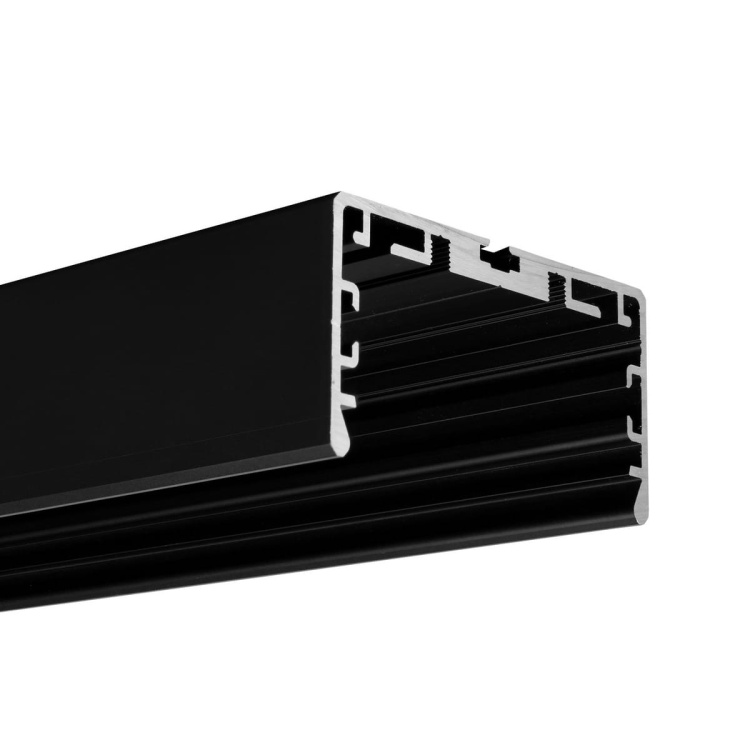 Profil LED LIPOD 50 czarny bez przesłony