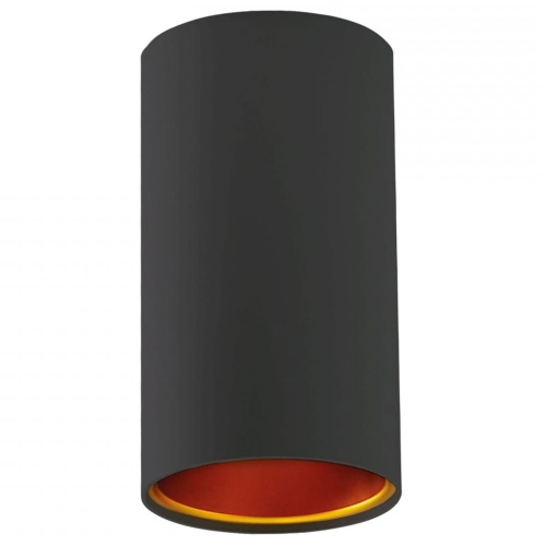 Oprawa natynkowa TUBA CHLOE czarna/złota