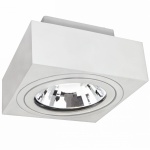 Oprawa natynkowa MIRORA AR111 kwadratowa biała SPECTRUM