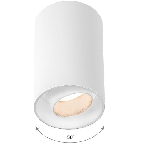 Oprawa natynkowa CHLOE GU10 regulowana biała okrągła