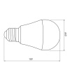 Żarówka LED E27 A60 9.5=66W 900lm 3000K b. ciepła 230V 200° G-TECH wymiary.jpg
