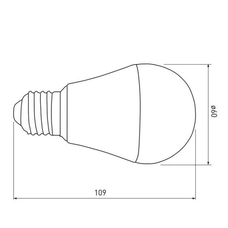 Żarówka LED E27 A60 9.5=66W 900lm 3000K b. ciepła 230V 200° G-TECH wymiary.jpg