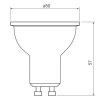 Żarówka LED GU10 3.5=32W 350lm 3000K b. ciepła 230V 120° GTV wymiary.jpg