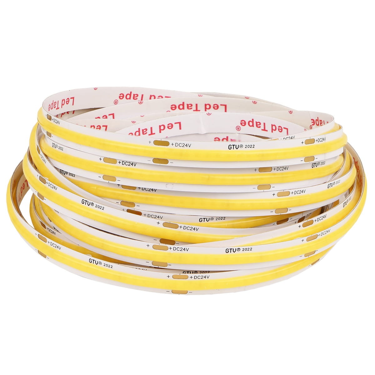 Taśma LED COB biała zimna GTV 8W/1m 24V