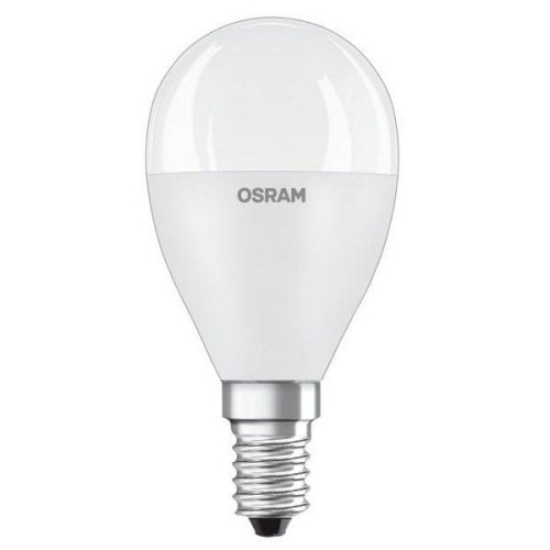 Żarówka LED E14 kulka 8W-60W 2700K 806lm OSRAM