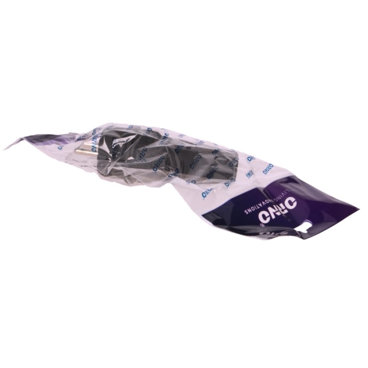 Wtyczka gumowa prosta IP44, czarna