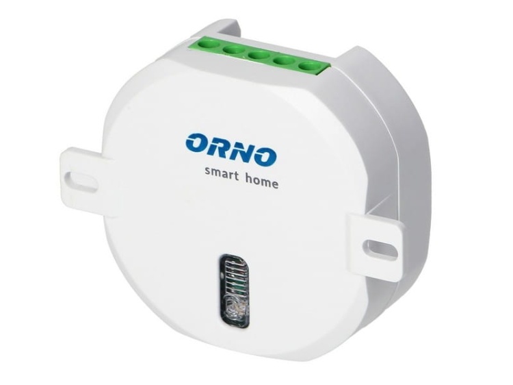 Przekaźnik roletowy ORNO Smart Home podtynkowy (dopuszkowy) sterowany bezprzewodowo, z odbiornikiem radiowym, maks. moc silnika 300W