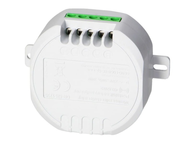 Przekaźnik roletowy ORNO Smart Home podtynkowy (dopuszkowy) sterowany bezprzewodowo, z odbiornikiem radiowym, maks. moc silnika 300W