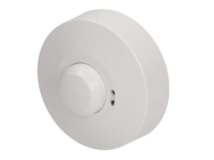 Mikrofalowy czujnik ruchu z osłoną, 360st. IP20, 1200W, natynkowy