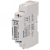1-fazowy wskaźnik zużycia energii elektrycznej, 80A, port RS-485, 1 moduł, DIN TH-35mm