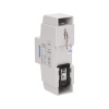 1-fazowy wskaźnik zużycia energii elektrycznej, 80A, dodatkowy wskaźnik, wyjście impulsowe, przycisk RESET, 2 moduły, DIN TH-35mm