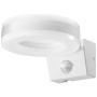 HOWLIT LED 20W, oprawa ogrodowa z czujnikiem ruchu, 1800lm, IP65, 4000K, biała