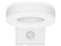 HOWLIT LED 20W, oprawa ogrodowa z czujnikiem ruchu, 1800lm, IP65, 4000K, biała