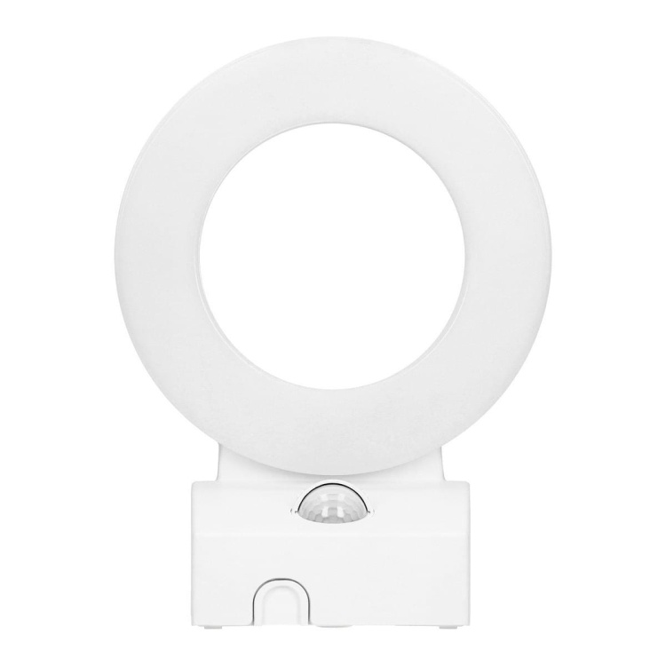 HOWLIT LED 20W, oprawa ogrodowa z czujnikiem ruchu, 1800lm, IP65, 4000K, biała