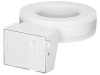 HOWLIT LED 20W, oprawa ogrodowa z czujnikiem ruchu, 1800lm, IP65, 4000K, biała