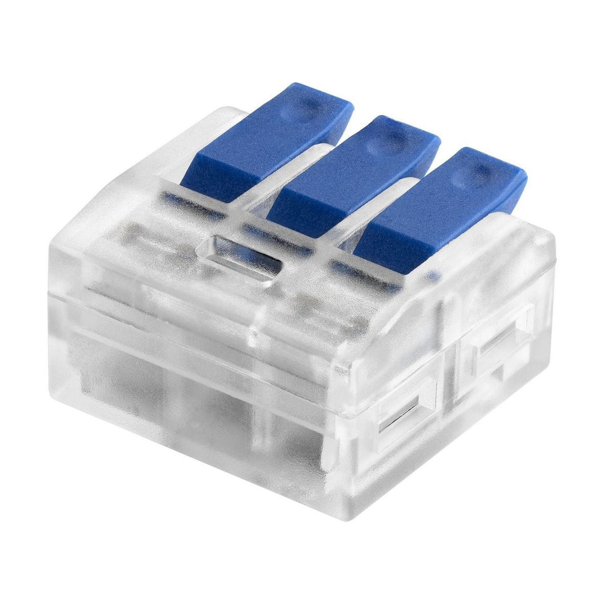 Złączka instalacyjna zaciskowa 3-przewodowa; na dowolny przewód 0,75-4mm²; IEC 450V/32A; 10 szt.