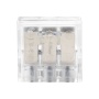 Złączka instalacyjna zaciskowa 3-przewodowa; na dowolny przewód 0,75-4mm²; IEC 450V/32A; 10 szt.