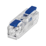 Złączka instalacyjna zaciskowa 1-przewodowa, dwustronna; na dowolny przewód 0,75-4mm²; IEC 250V/32A; worek 10 szt.