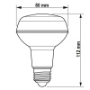 Żarówka LED reflektorowa Philips CorePro LEDspot R80 8-100W E27 827 b. ciepła 36D 670lm wymiary.jpg