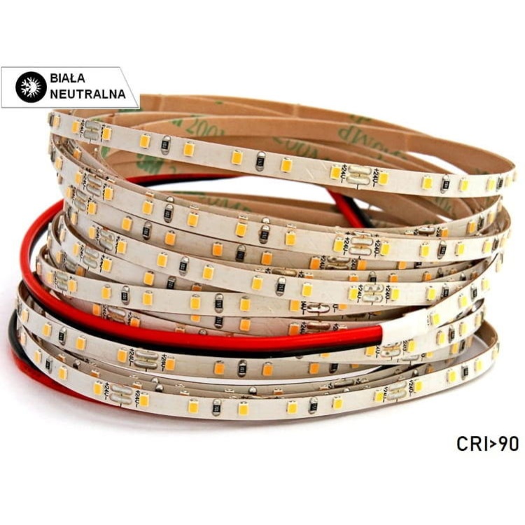 Taśma LED SLIM 8W/1m biała neutralna 620lm/1m diody smd 2216 IP00