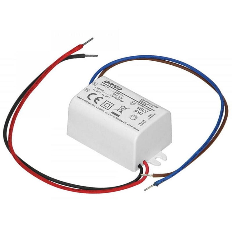 Miniaturowy zasilacz LED 6W 12V