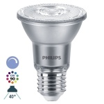 Żarówka LED reflektorowa Philips MAS LEDspot VLE D 6-50W PAR20 E27 927 b. ciepła 2700K 500lm 40° CRI=90.jpg