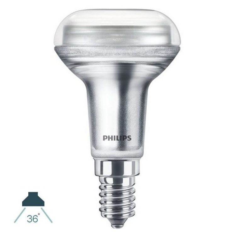 Żarówka LED reflektorowa Philips CorePro LEDspot R50 D 2.8-40W E14 827 b. ciepła 36D 210lm.jpg
