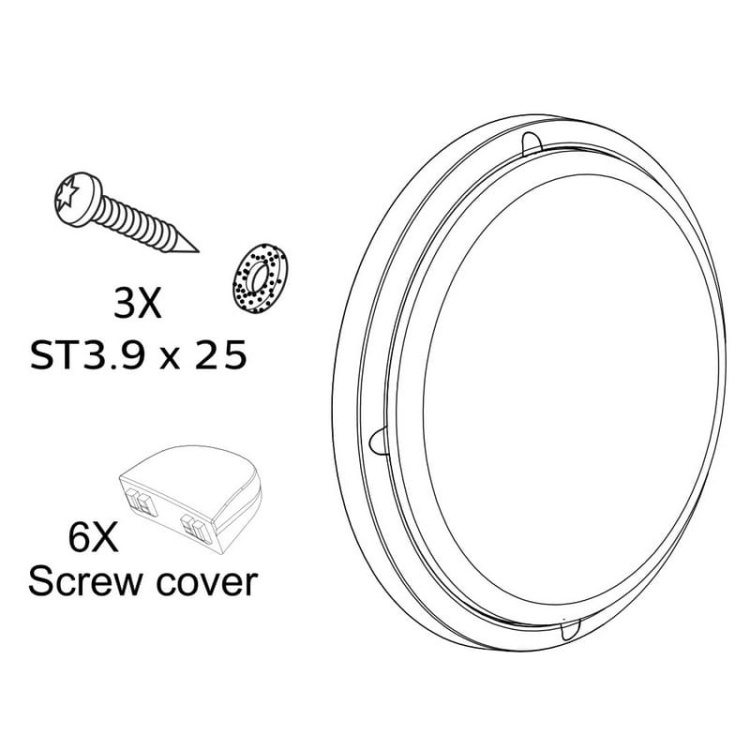 Plafon Ledinaire WL070V LED PSU II WH 17W b. ciepła 1700lm IP65 Ø285mm PHILIPS zestaw.jpg