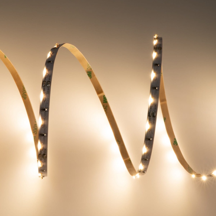 Taśma LED slim boczna 5W/1m biała ciepła 480lm/1m diody smd 3014 IP00 60 led/1m CRI>80 PROFESJONALNA UNILED