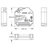 Wymiary modułu WiZ Switch 9-40V Philips