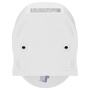 Czujnik ruchu 180st., regulacja pionowa i pozioma, IP44, 1200W, biały