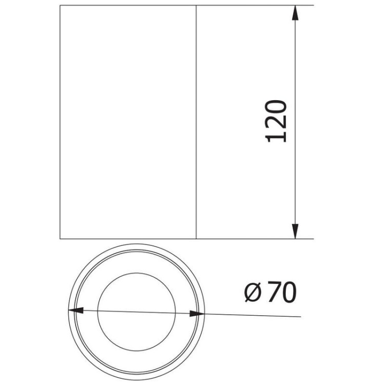 Oprawa LED PRIME 10W 4000K 1000lm IP20 GTV wymiary.jpg