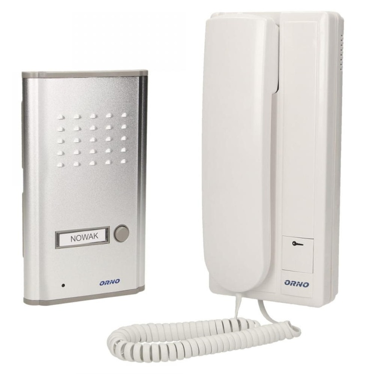 Zestaw domofonowy jednorodzinny, podtynkowy, FOSSA