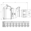 Gniazdo przenośne 3P+Z 16A IP44 4P 214-6 PCE wymiary.jpg