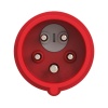 Wtyczka przenośna ze zwrotnicą faz 32A IP44 5P 7025-6 PCE zbliżenie.jpg