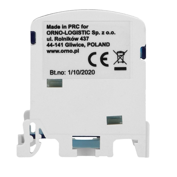 Blok rozdzielczy 2-rzędowy, 7 przewodów ORLZ82017 5908254809163