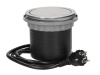 Instrukcja obsługi Gniazdo Ø10cm wysuwane z blatu z ładowarką USB przewód 1,5m schuko INOX