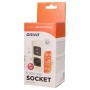 Gniazdo meblowe ładowarka USB przewód 0,5m 1x2P+Z 2xUSB bok