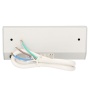 Gniazdo meblowe ładowarka USB przewód 0,5m 1x2P+Z 2xUSB bok