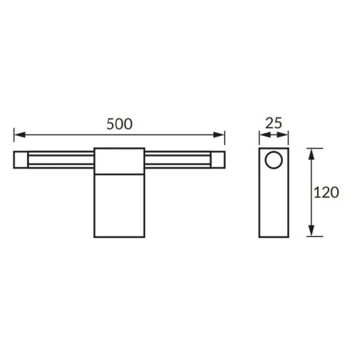 Kinkiet SALSA LED biały 50cm 12W 730lm b.neutralny IP44 STRÜHM wymiary.jpg