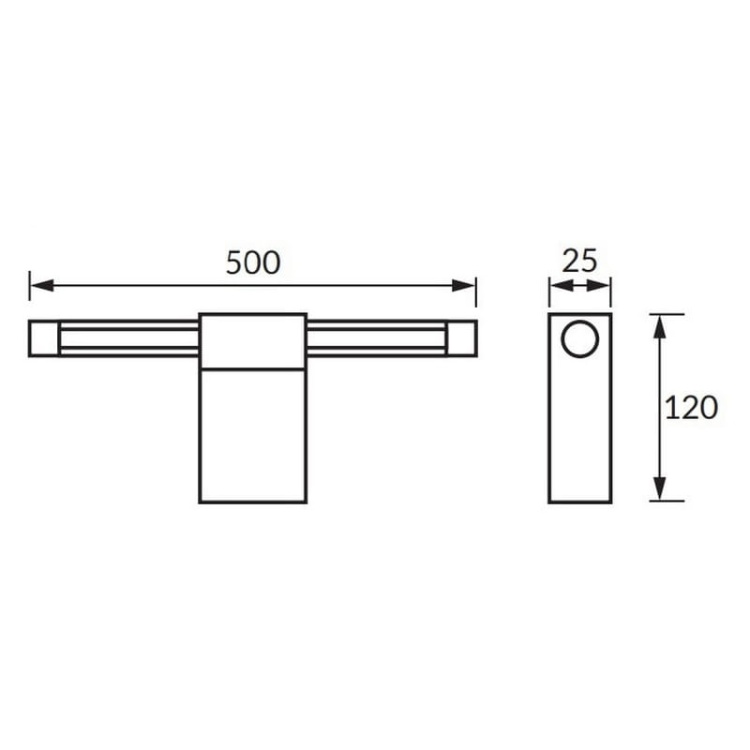 Kinkiet SALSA LED biały 50cm 12W 730lm b.neutralny IP44 STRÜHM wymiary.jpg